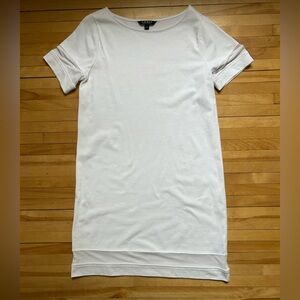 Lauren Ralph Lauren White Short Sleeve Knit Dress NWT